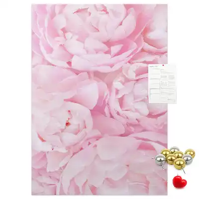 Prikbord van kurk Zomerbloemen