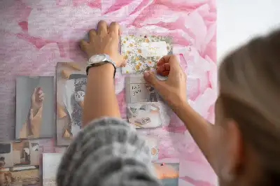 Prikbord van kurk Zomerbloemen