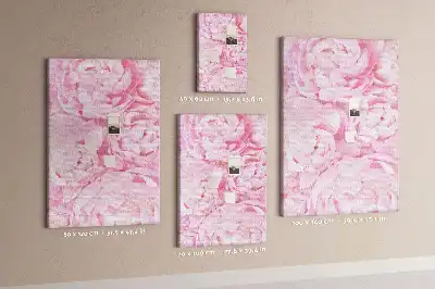 Prikbord van kurk Zomerbloemen