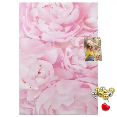 Prikbord van kurk Zomerbloemen