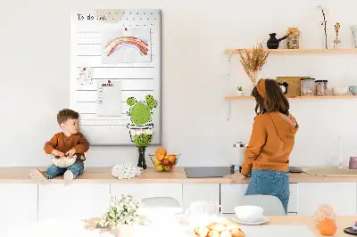 Prikbord Takenlijst