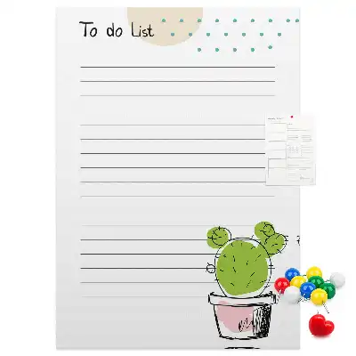 Prikbord Takenlijst