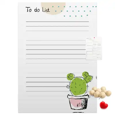 Prikbord Takenlijst