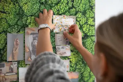 Prikbord van kurk bosachtige aard van de boom