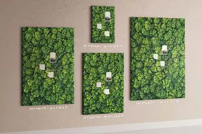 Prikbord van kurk bosachtige aard van de boom