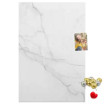 Prikbord van kurk Marmersteen