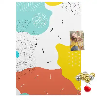 Prikbord Doodle-abstractie
