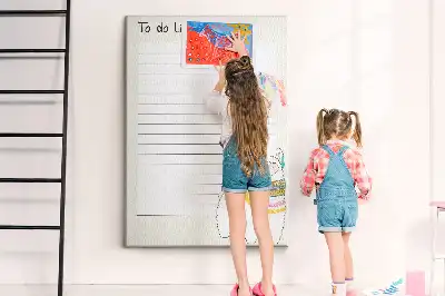 Prikbord Een lijst met dromen die ik wil waarmaken
