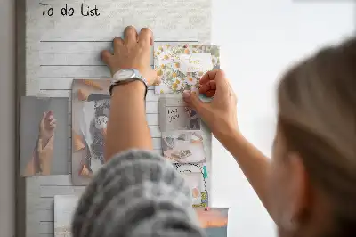 Prikbord Een lijst met dromen die ik wil waarmaken