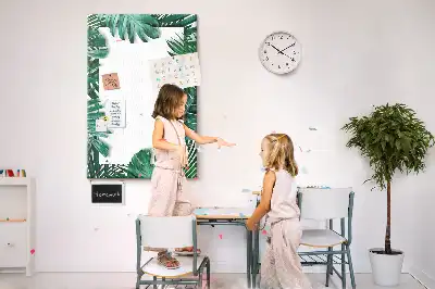 Prikbord Monstera bladtrim