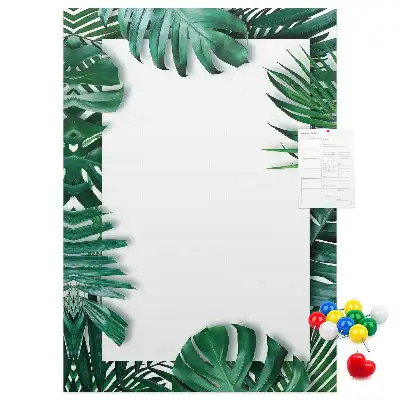 Prikbord Monstera bladtrim