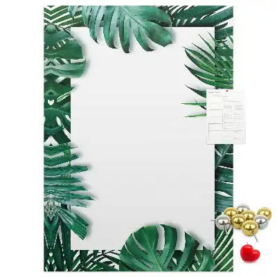 Prikbord Monstera bladtrim