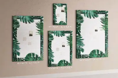 Prikbord Monstera bladtrim