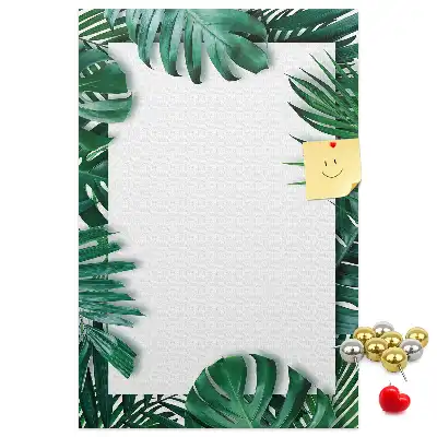 Prikbord Monstera bladtrim