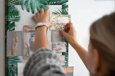 Prikbord Monstera bladtrim