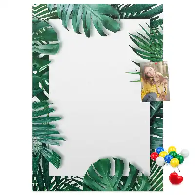 Prikbord Monstera bladtrim