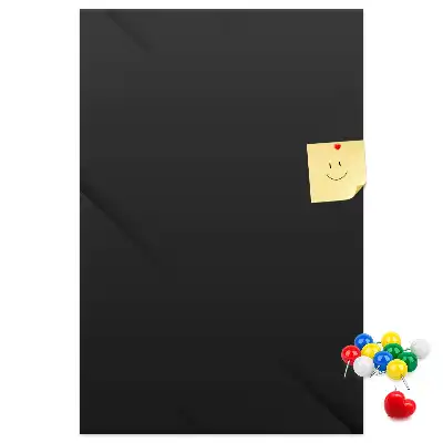 Kurken prikbord met glad canvas