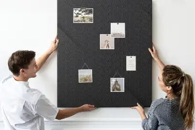 Prikbord van kurk Glad canvas