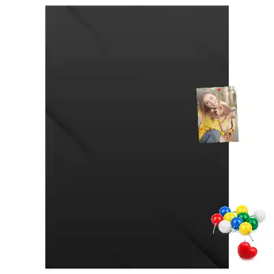 Prikbord van kurk Glad canvas