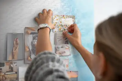 Prikbord Aquarelvlekken