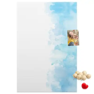 Prikbord Aquarelvlekken