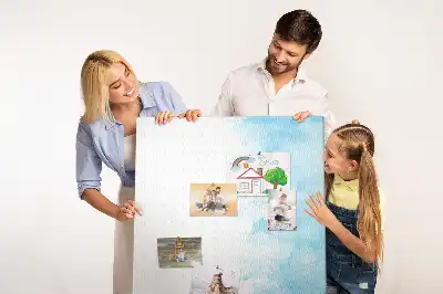Prikbord Aquarelvlekken