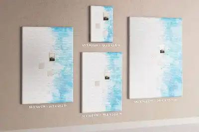 Prikbord Aquarelvlekken