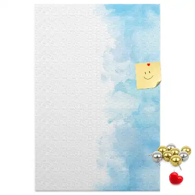 Prikbord Aquarelvlekken