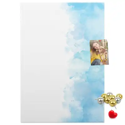Prikbord Aquarelvlekken