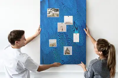 Prikbord van kurk Papegaaienveren