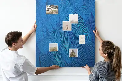 Prikbord van kurk Papegaaienveren