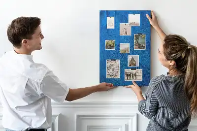 Prikbord van kurk Papegaaienveren