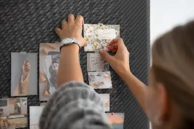 Prikbord Donker thema