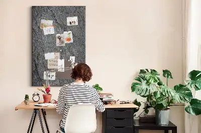Prikbord van kurk Rotsstructuur