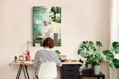Prikbord Tropische monstera