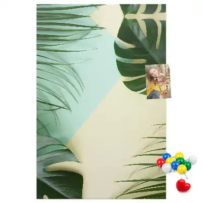 Prikbord Tropische monstera