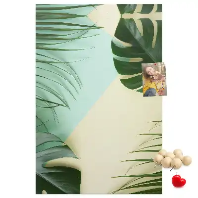 Prikbord Tropische monstera