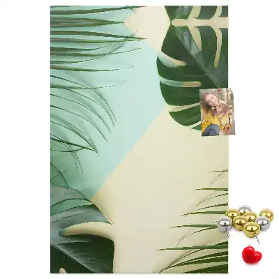 Prikbord Tropische monstera