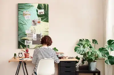 Prikbord Tropische monstera