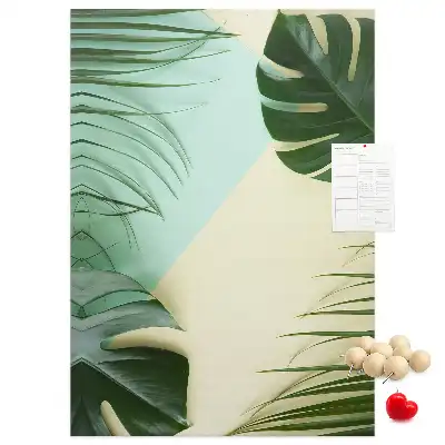Prikbord Tropische monstera