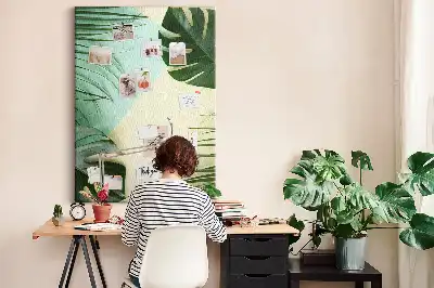 Prikbord Tropische monstera