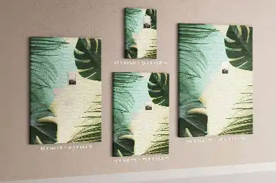 Prikbord Tropische monstera