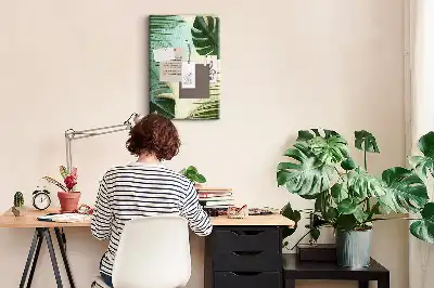 Prikbord Tropische monstera