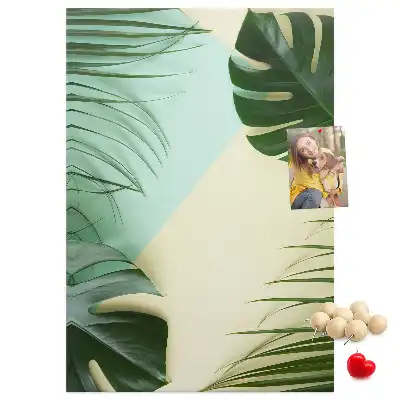 Prikbord Tropische monstera