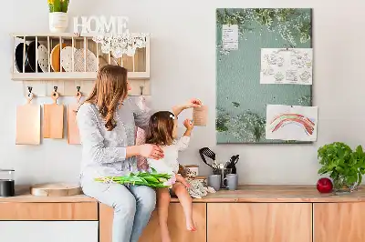 Prikbord van kurk Boeket gipskruid