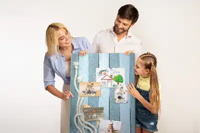 Prikbord Nautische accessoires op de boards