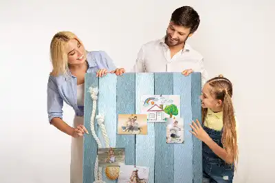 Prikbord Nautische accessoires op de boards