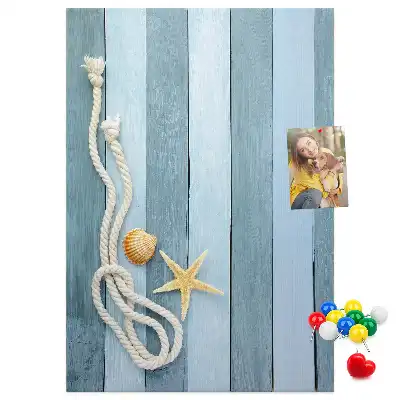 Prikbord Nautische accessoires op de boards
