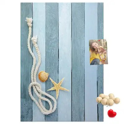 Prikbord Nautische accessoires op de boards