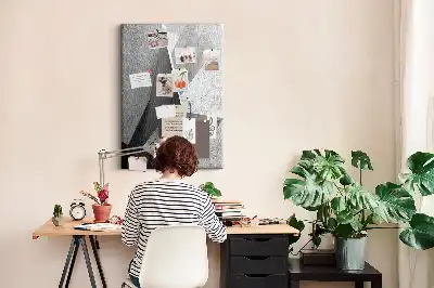 Prikbord van kurk Abstracte geometrie